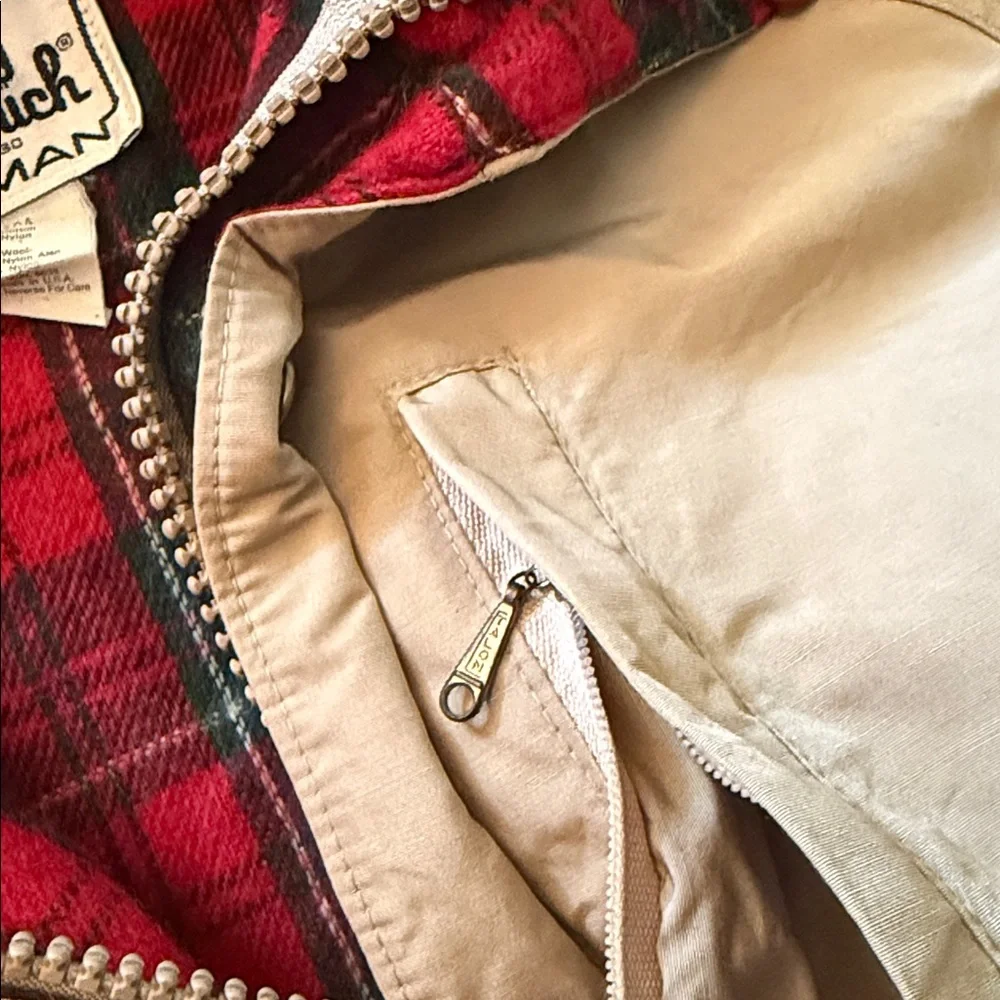 70’s Woolrich 5 Pocket Women’s Vintage Jacket Flannel Lined - Picture 3 of 15